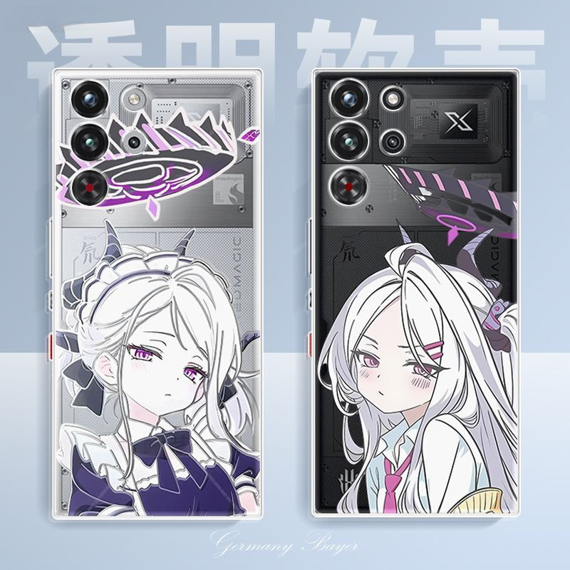 สําหรับ Kuzaki Rina สําหรับ RedMagic 10pro เคสโทรศัพท์ RedMagic 10SPro โปร่งใสรวมทุกอย่าง Shock-resi