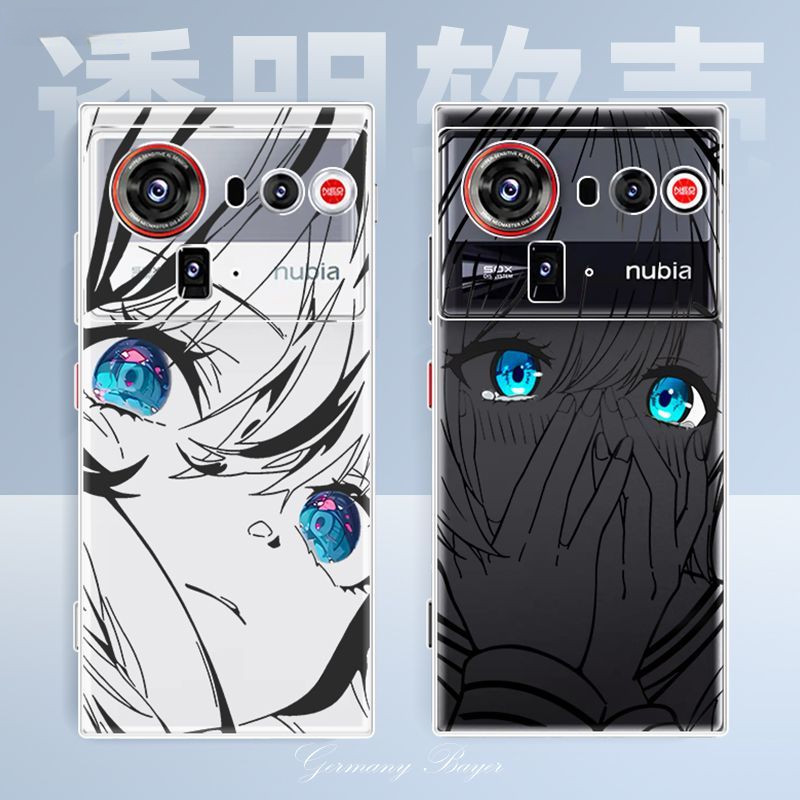 สําหรับ Nubia Z80Ultra เคสโทรศัพท์ z80ultra รวมทุกอย่าง Shock-proof Soft Case Hatsune Miku เคสป้องกั