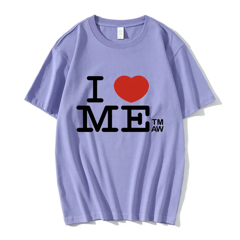 เสื้อยืด Tate McRae I Love Me Merch สำหรับผู้ชายและผู้หญิง แฟชั่นฮาราจูกุ เสื้อยืดผ้าฝ้ายลำลอง แขนสั