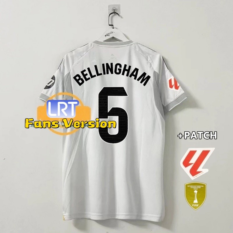 25/26 Fans Edition Mens RM_CF Home Short Sleeves Jersey T-shirt With