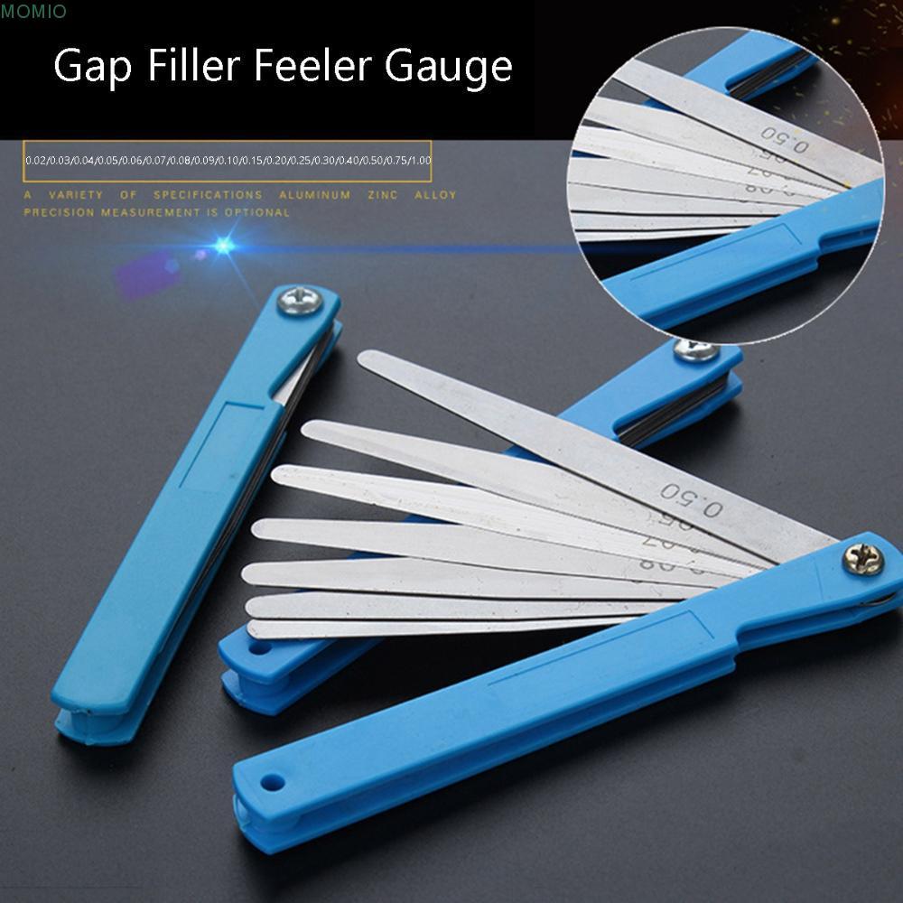 MXMIO Feeler Gauge Layout สแตนเลสวัดวาล์ว Gap Filler