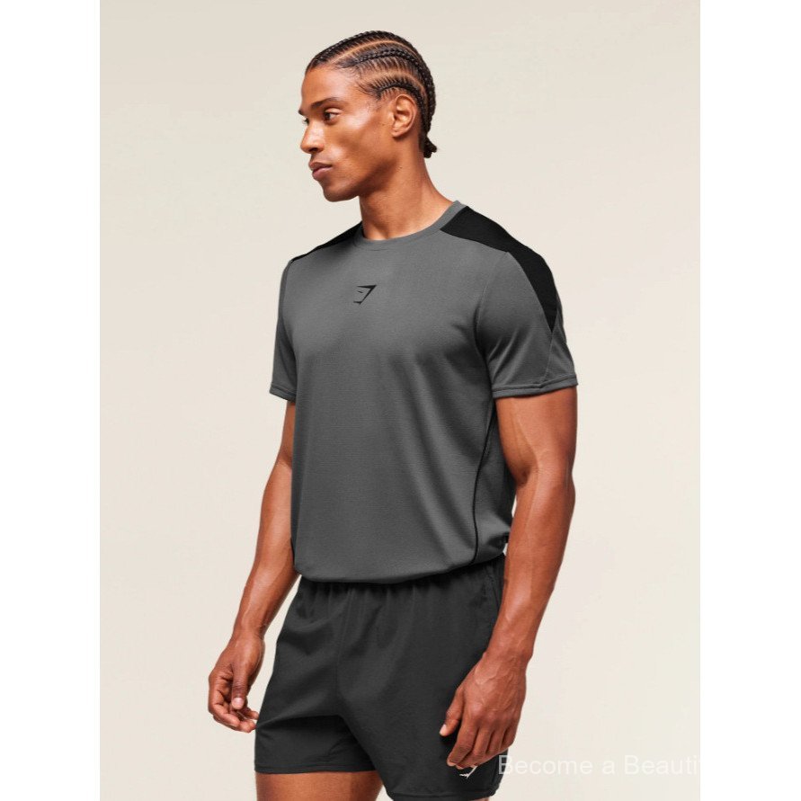 gymshark Shark Fitness American Fashion Brand New Men's Collection T Loose-fitting fashionable new l