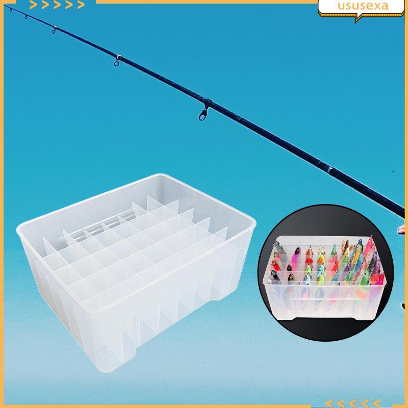 [Ususexa] Lure Box Gear Protection Organizer Box Fishing Box Storage Box Fishing Tackle Box for Hook