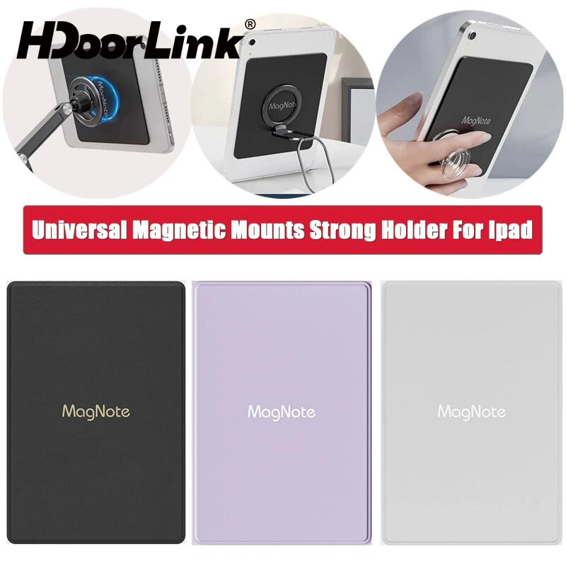 HdoorLink Universal Disc แผ่นแม่เหล็กสําหรับแท็บเล็ต Attraction เทป Sticky กาว Pad Wall Mount สําหรับ Pad Holder Mount แท็บเล็ตรถ Cradle