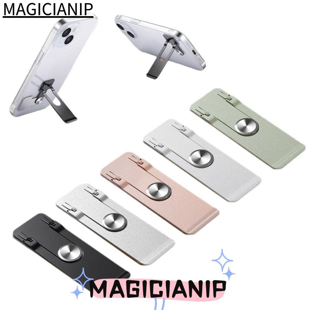 มายากล ที่วางแท็บเล็ต กาวในตัว 360° ที่วางโทรศัพท์มือถือแบบหมุนได้, เดสก์ท็อปขาตั้งการเรียนรู้บางเฉียบอเนกประสงค์สแตนเลสระดับพรีเมียม