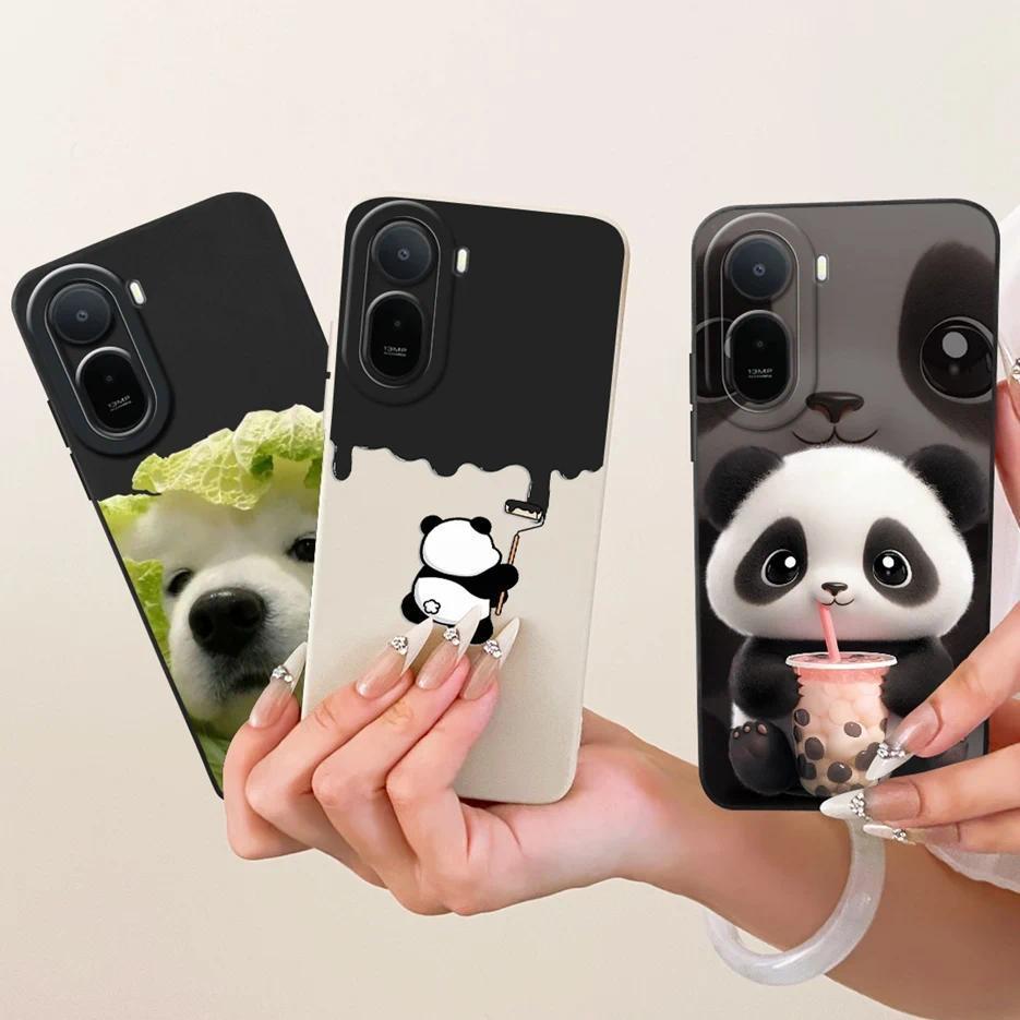 สําหรับ Xiaomi Redmi A7 Pro 4G กรณีสุนัขน่ารัก Panda การ์ตูน Soft TPU เคสโทรศัพท์สําหรับ Xiaomi Poco