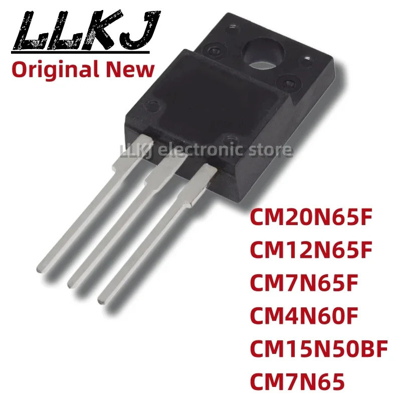 5pcs CM20N65F CM12N65F CM7N65F CM4N60F CM15N50BF CM7N65 TO-220F Field Effect ทรานซิสเตอร์