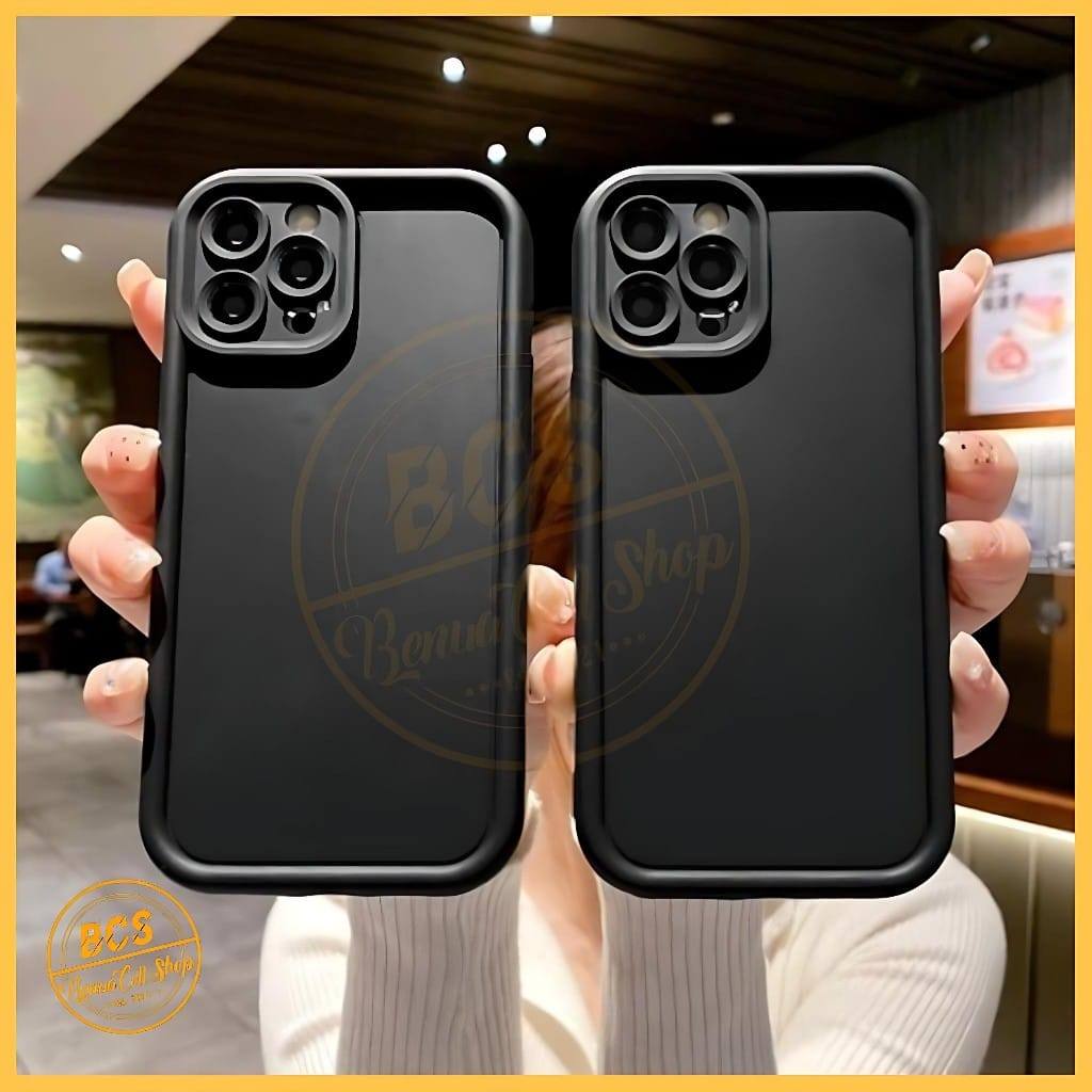 BCS - CASE MATTE ROSE FULL BLACK VIVO V70 V70 FE Y05