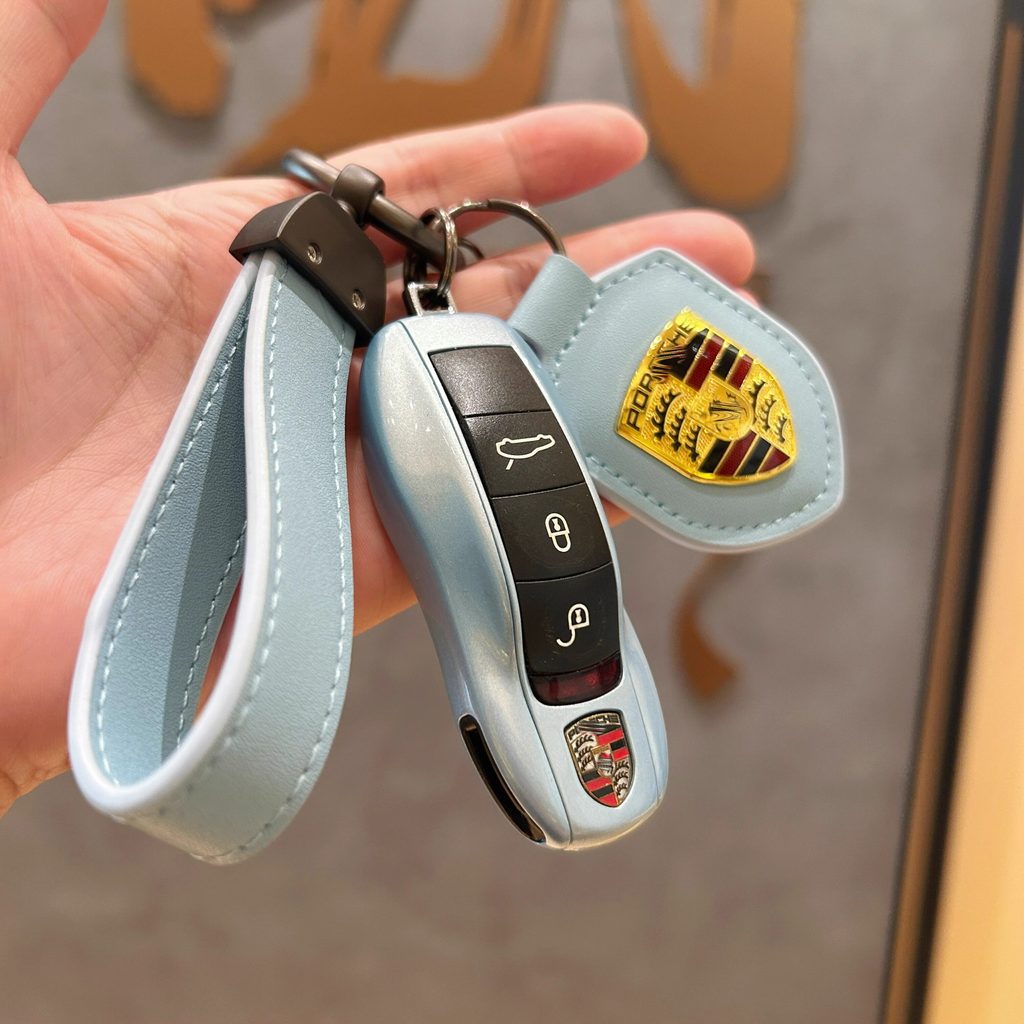 เหมาะสําหรับ Porsche Full Series Key Shell macan718taycan Paramela 911 Cayenne ใส่เริ่มต้น