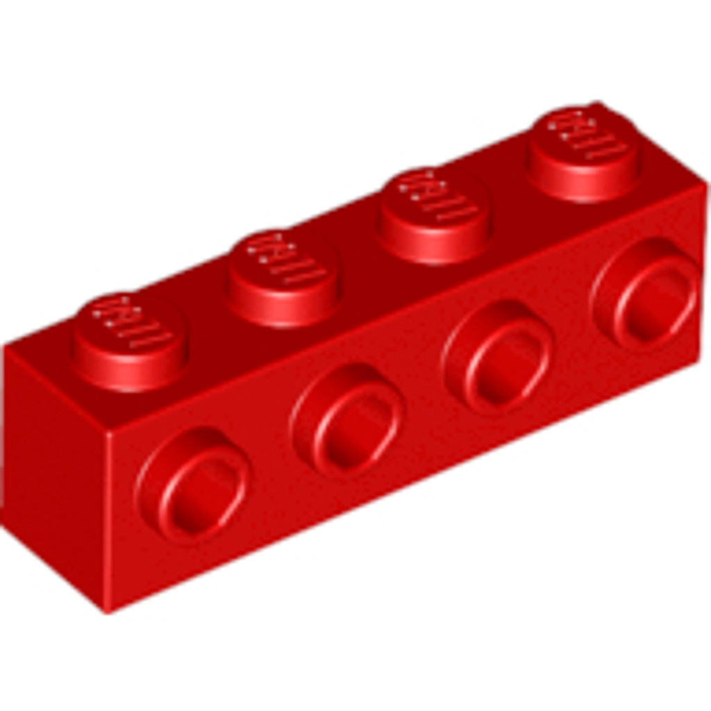 Brick2cube Part - Brick, Modified 1 x 4 with Studs on Side - 30414