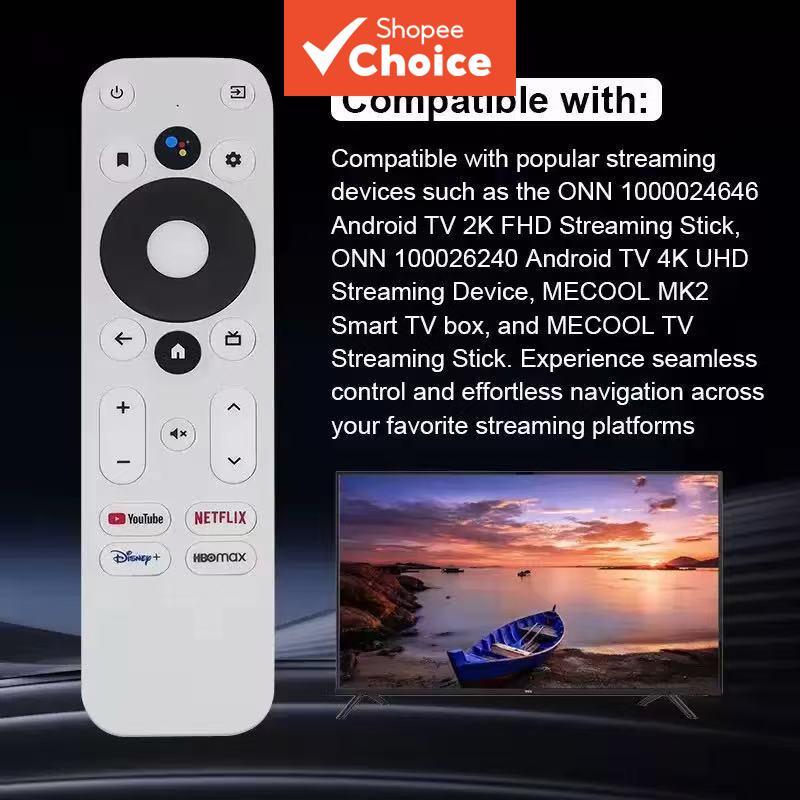 รีโมทคอนโทรลด้วยเสียง สําหรับกล่องทีวี Google, คอนโทรลเลอร์บลูทูธ สําหรับ MECOOL KM2/ONN TV Stick