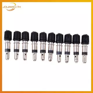 Joliann0 วาล์วสำหรับจักรยาน ขนาด 10 ชิ้น ออกแบบจากเยอรมัน แบบไม่มียางและหลอดทองแดง
