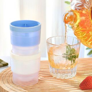 Ice Ball ที่ทำน้ำแข็งทรงกลม แม่พิมพ์น้ำแข็งแบบ 1 ก้อน มี 3 สี ขนาด 6 cm ใส่แก้วดูเรียบหรู ละลายช้า เย็นนาน
