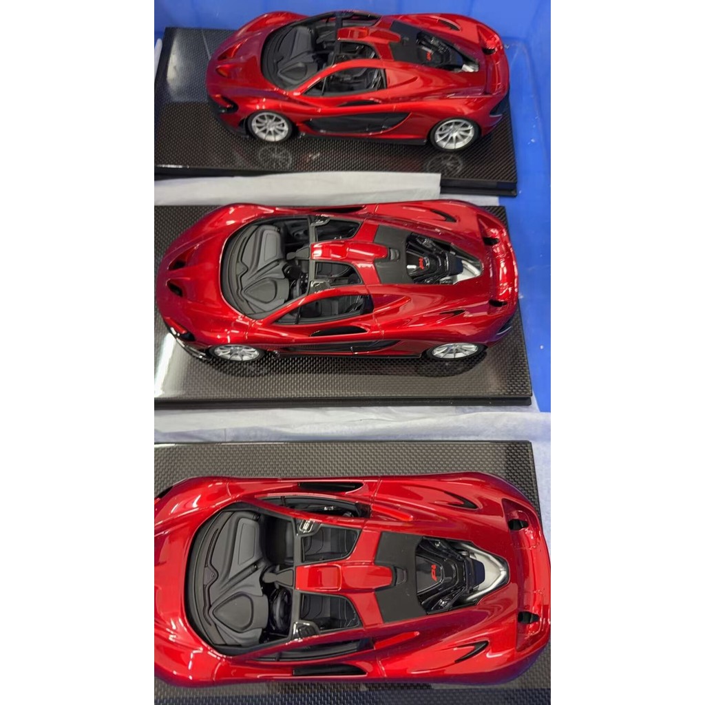 [คลังสินค้าพร้อม 1] DM 1/18 McLaren P1 Red National Limited 5 พร้อมส่ง Dino Model McLaren P1 Red Rea