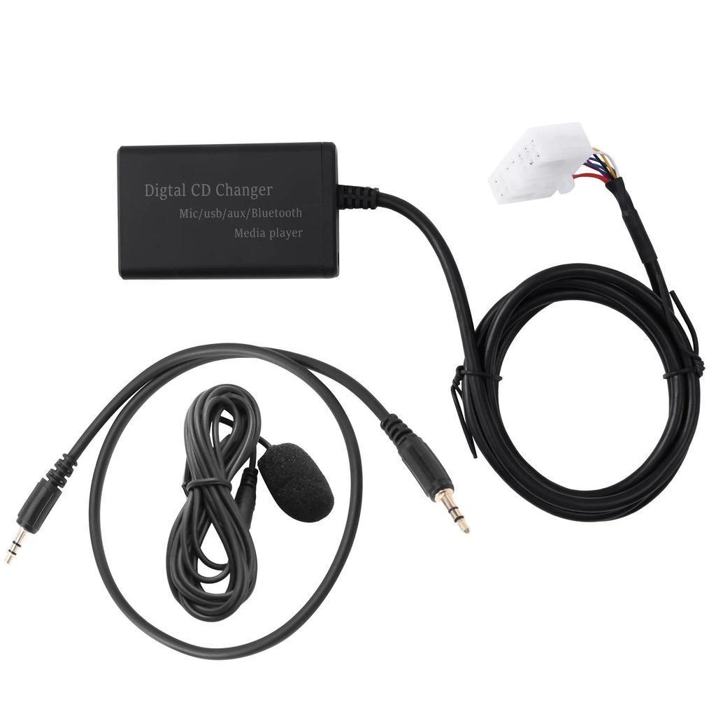 USB AUX Bluetooth Car Digital Music CD Changer Adapter สําหรับ Toyota (5 + 7)Pin Camry Corolla Lexus