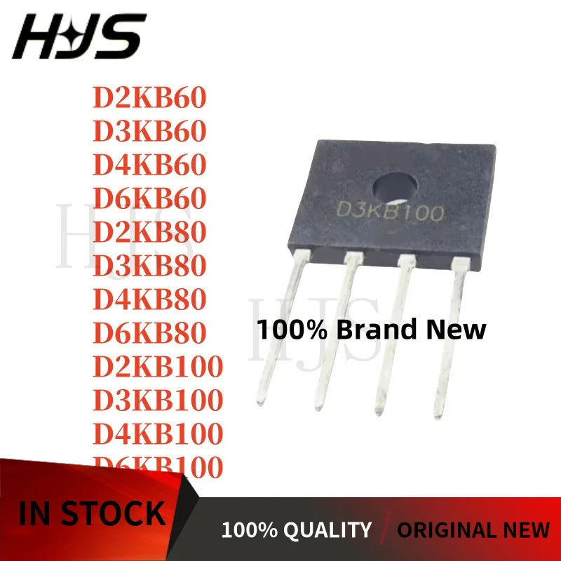 20PCS D2KB100 D3KB100 D4KB100 D6KB100 D2KB80 D3KB80 D4KB80 D6KB80 D2KB60 D3KB60 D4KB60 D6KB60 D6KB60