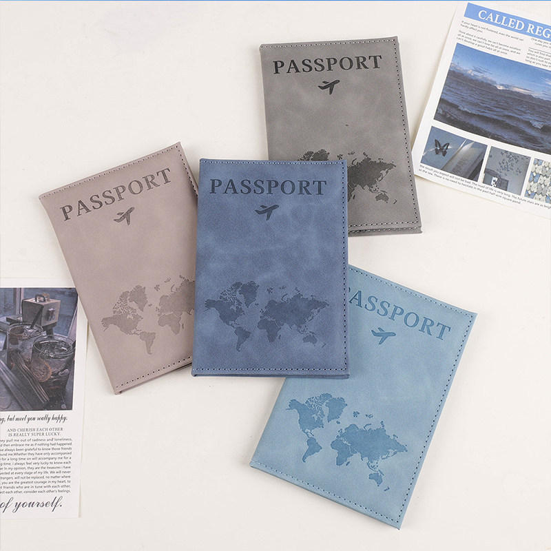 Travel Leather Passport Passport Passport Case Cover Multifunctional Passport Book Holder Protective