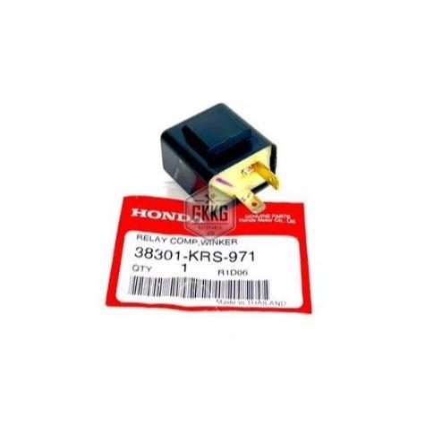 รีเลย์ไฟเลี้ยวรหัสสินค้า 38301-KRS-971 ของเดิม แท้ HONDA WAVE110 W125 W110I W125I CLICK CLICK-I SCOP