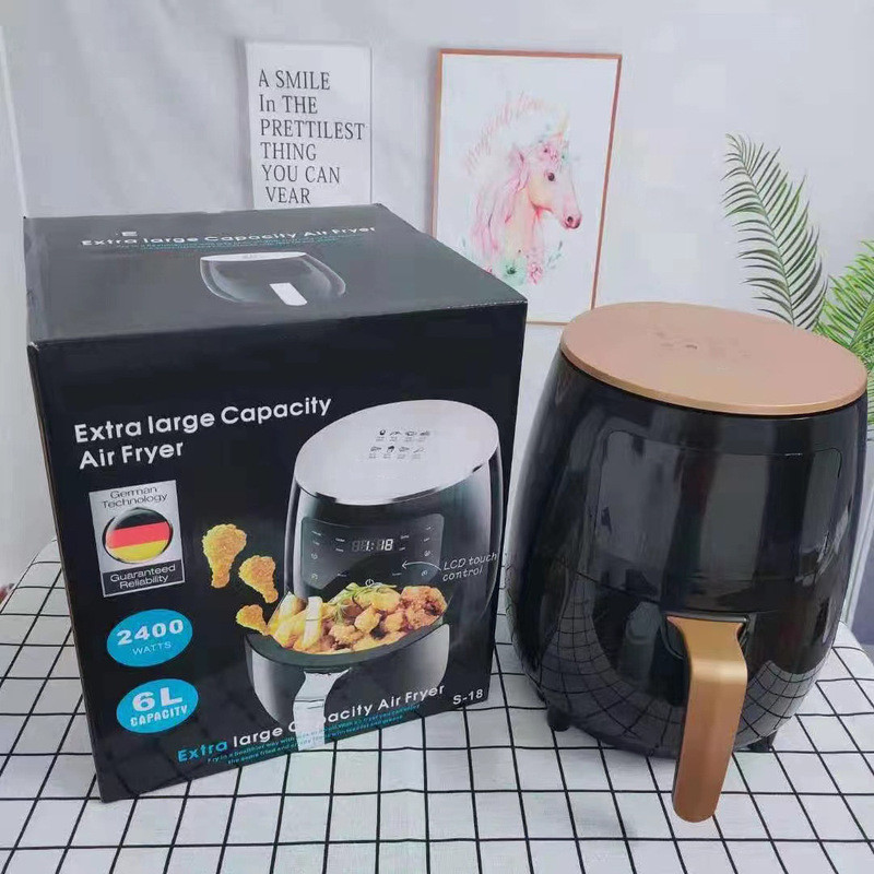 Air Fryer Air Fryer Lazy Small Appliance เตาอบในครัวเรือนสมาร์ทไฟฟ้าย่าง French Fries Maker