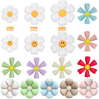 ลูกโป่งเดซี่สีขาวอุปกรณ์ประกอบฉากภาพสไตล์อินตกแต่งวันเกิดลูก…