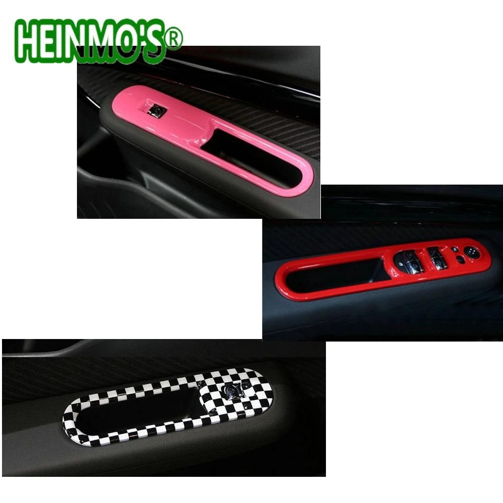 4PCS สําหรับ Mini Cooper อุปกรณ์เสริม Window Lifter ปุ่มสวิทช์สติกเกอร์สําหรับ MINI COOPER F54 เครื่
