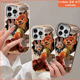 🦊🐇เคสซูทอปินิคกับจูดี้ case for SamsungA05s A15 A10s A25 A11 A12 A13 A14 A50 A03 A54 A52 A31 A51 A71 A23 S21 S22 S23