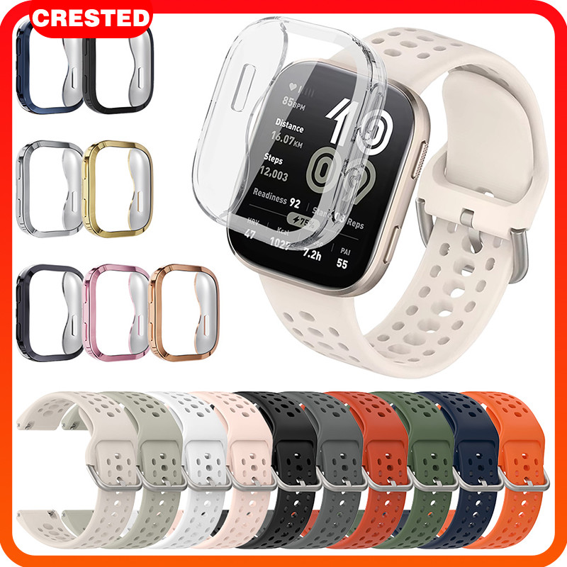 For Smartwatch Amazfit Bip 6 กันกระแทก TPU เคส + ซิลิโคนสายนาฬิกา ป้องกันรอยขีดข่วน นุ่มสบายมือ