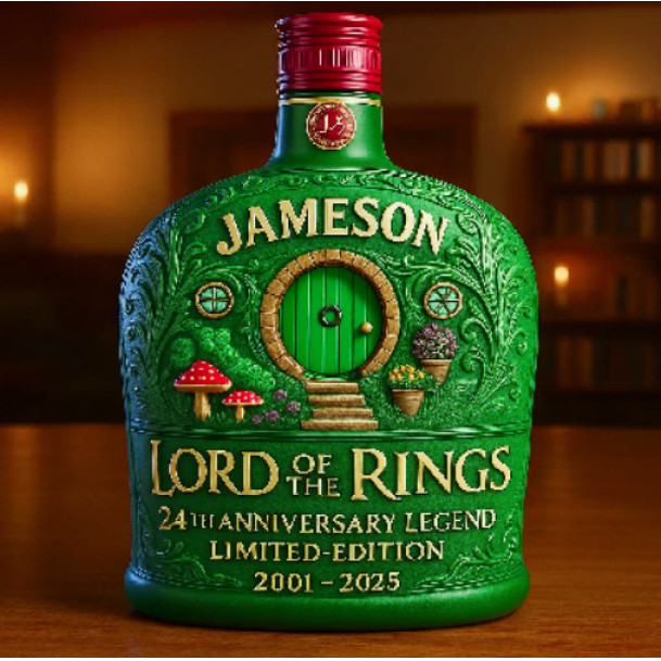 Lord of the Rings Collectors Whisky Bottle – ฉบับครบรอบ 24 ปีพร้อมดีไซน์เฉพาะสําหรับแฟนๆ LEVER & Themed Celebrations