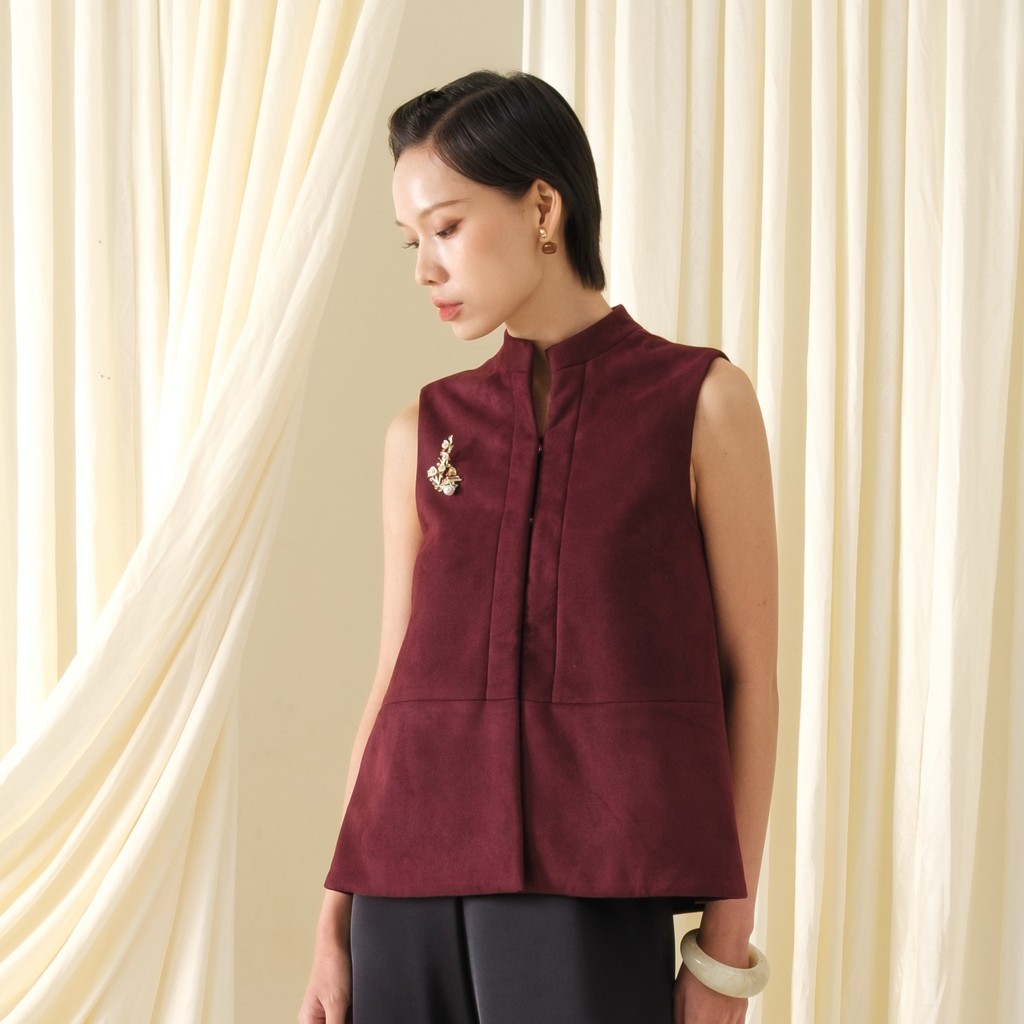 ร้านที่ร้าน Maja Elara Suede Vest