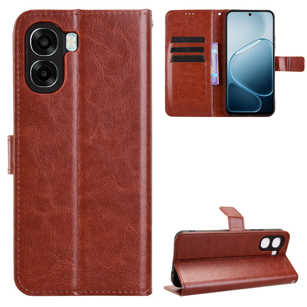 สําหรับ OPPO A6X 4G 5G CPH2819 CPH2783 CPH2823 กระเป๋าสตางค์หนัง PU ปกหลังปลอกสําหรับ OPPO A6X 5G CP