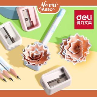 กบเหลา กบเหลาดินสอ Deli ขนาดเล็ก เรียบง่าย (คละสี 1 ชิ้น) - …