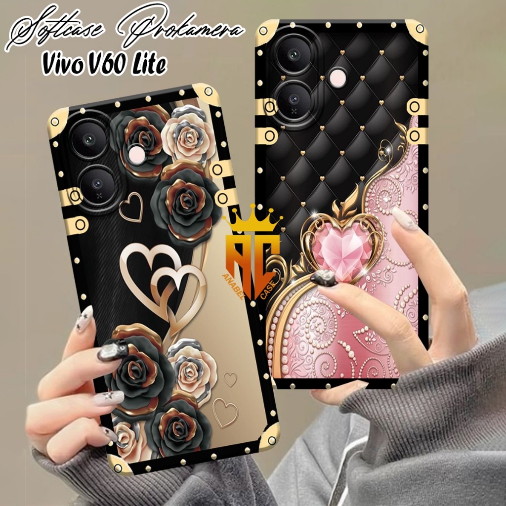 เคสสําหรับ VIVO V60 LITE - เคส VIVO V40 LITE - เคส VIVO V50 LITE พิมพ์ลายดอกไม้สวยงาม Motif - เคส Vi