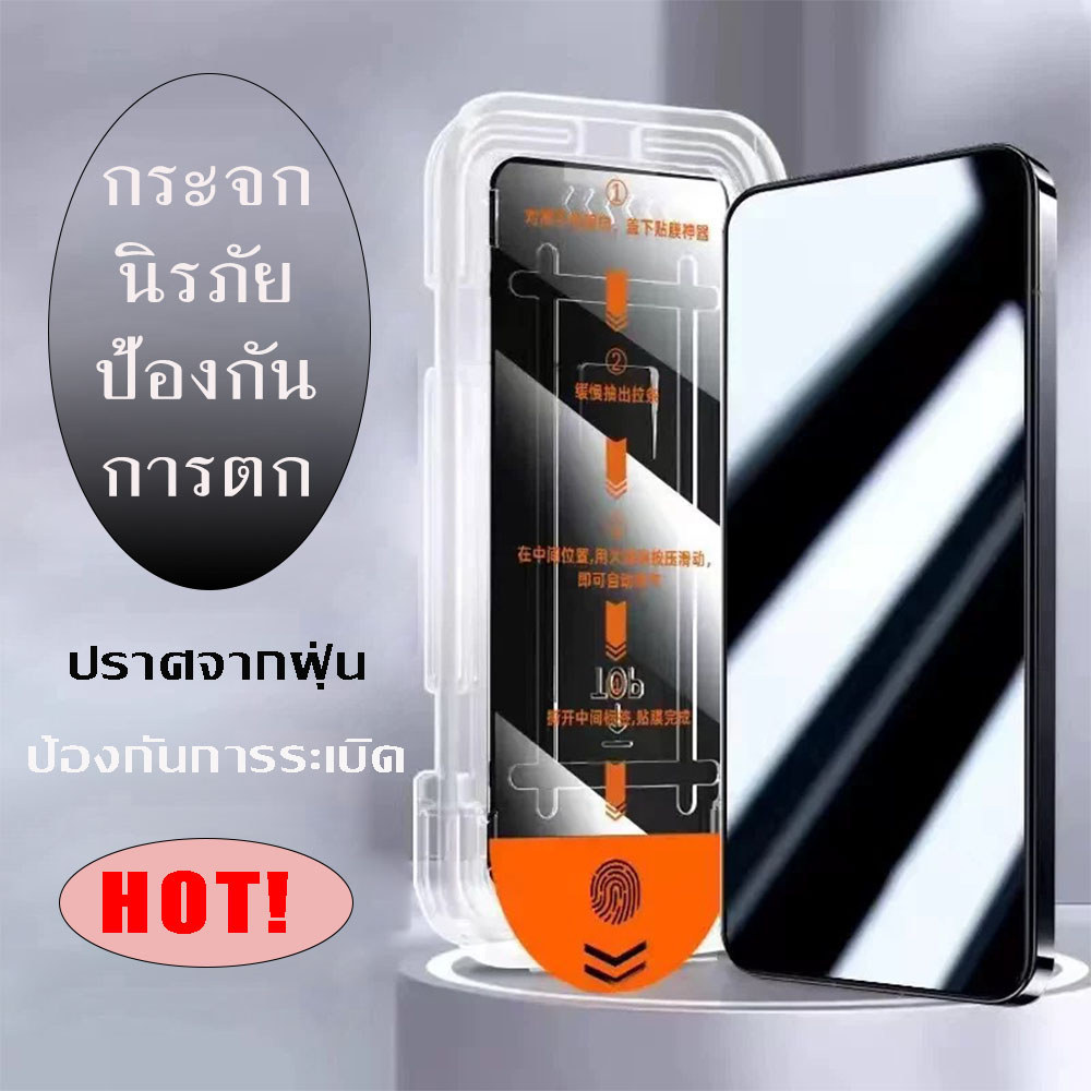 ฟิล์มกันมอง กันแสงฟ้า สำหรับiphone 17 13 11 HD คอกป้องฝุ่น สินค้าคุณภาพแรง Dust-Free Cabin แสงใสที่สุด กันน้ำกันน้ำมัน