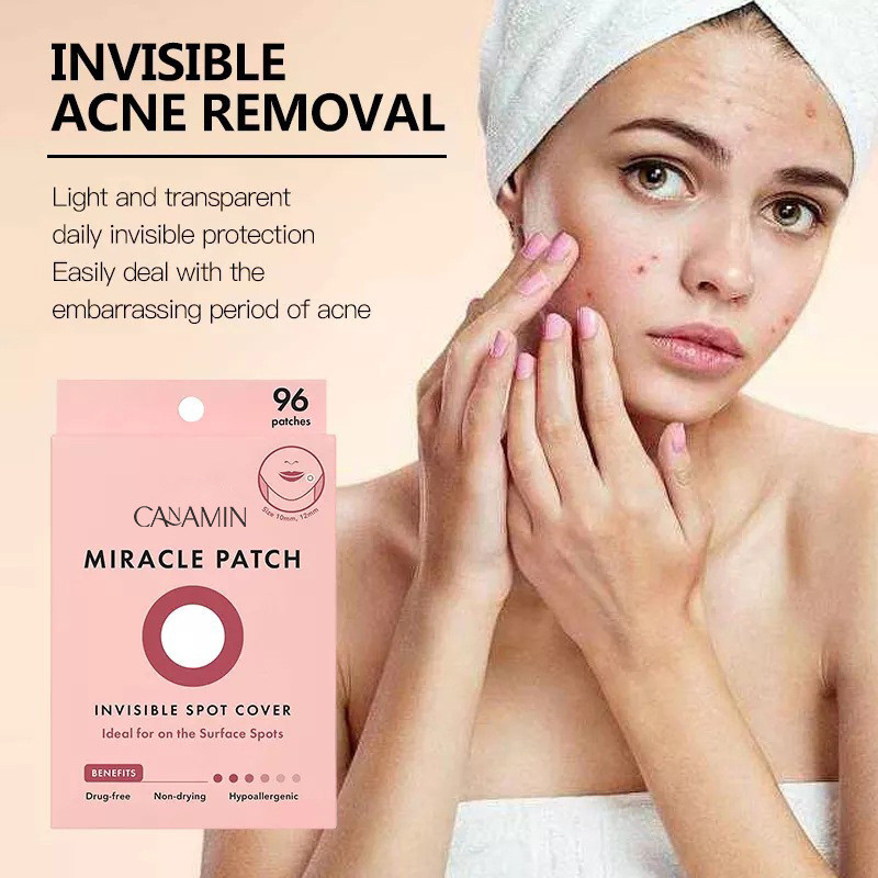 MIRACLE PATCH Hydrogel Acne PATCH กันน้ําที่มองไม่เห็น Ultra-Thin Acne Acne Mark Acne PATCH ผู้ผลิต8