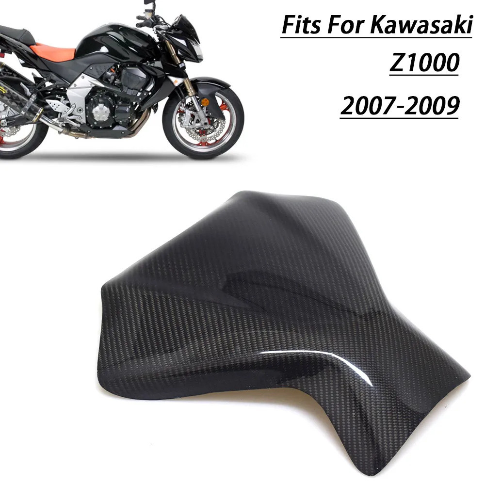 For Kawasaki Z1000 Z 1000 2007 2008 2009 Carbon Fibre Parts Accessories Motorcycle Fuel Gas Tank Cov