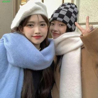 ผ้าพันคอแคชเมียร์สำหรับหน้าหนาว สไตล์เกาหลี นุ่มและกันลมดี เ…