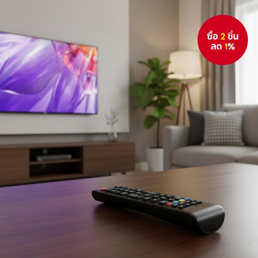 รีโมทคอนโทรล BN59-01303A เข้ากันได้กับทีวี Sam*sung สมาร์ท UA43NU7090, UA50NU7090, UA55NU7090, UA65N