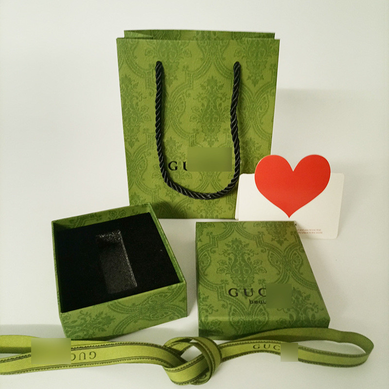 Original Cologne Lipstick Box Gift Box Coach Green Perfume Flip Empty Box Tote Bag Packaging Bag2025