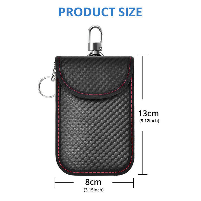 HdoorLink รถ Key Case สัญญาณ Blocker กระเป๋า RFID Shielding กระเป๋าสําหรับ Toyota camry chr corolla rav4 yaris prius Hybrid prius Fortuner Hilux - รูปที่ 7