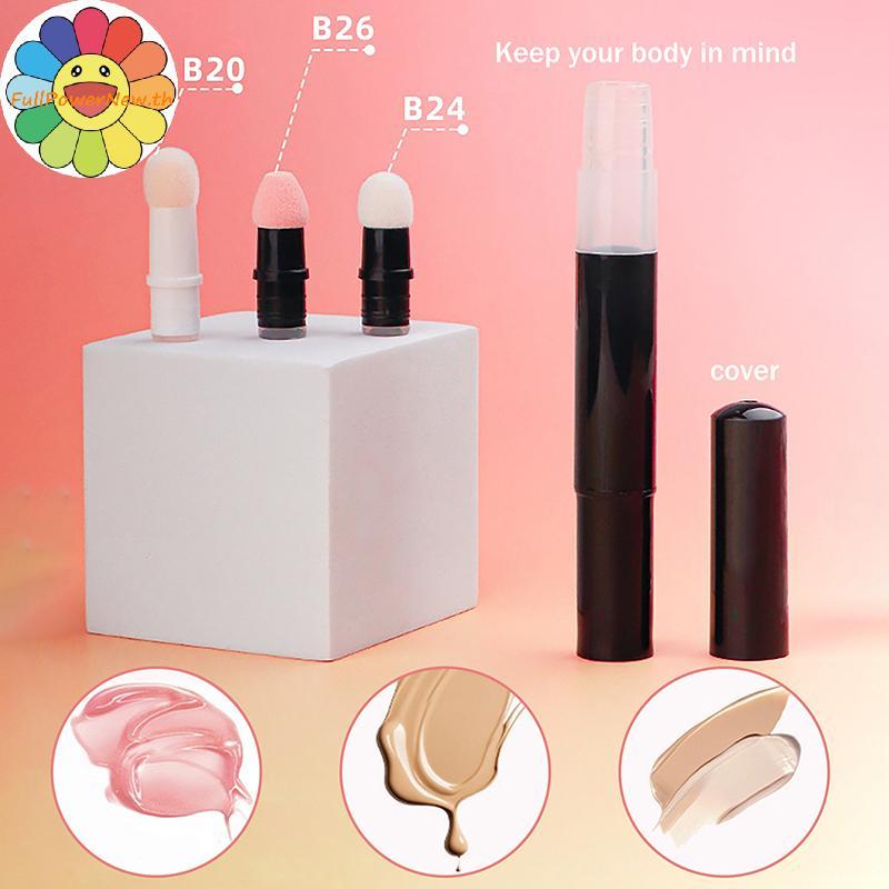 POWER 3ml Twist ปากกาหลอดที่ว่างเปล่าฟองน้ําเคล็ดลับเครื่องสําอางค์คอนเทนเนอร์ปากกา Lip Gloss Tubes 