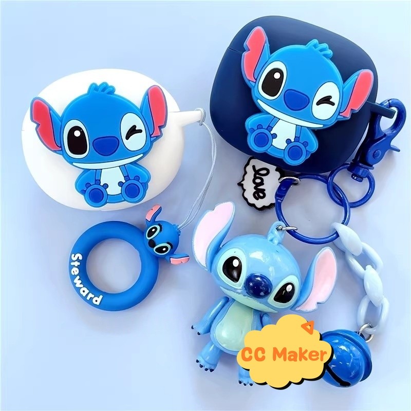 for EDIFEIR X1 Lite Case Suitable for EDIFIER T10 Silicone Soft Case Cute Keychain Cartoon Silicone 