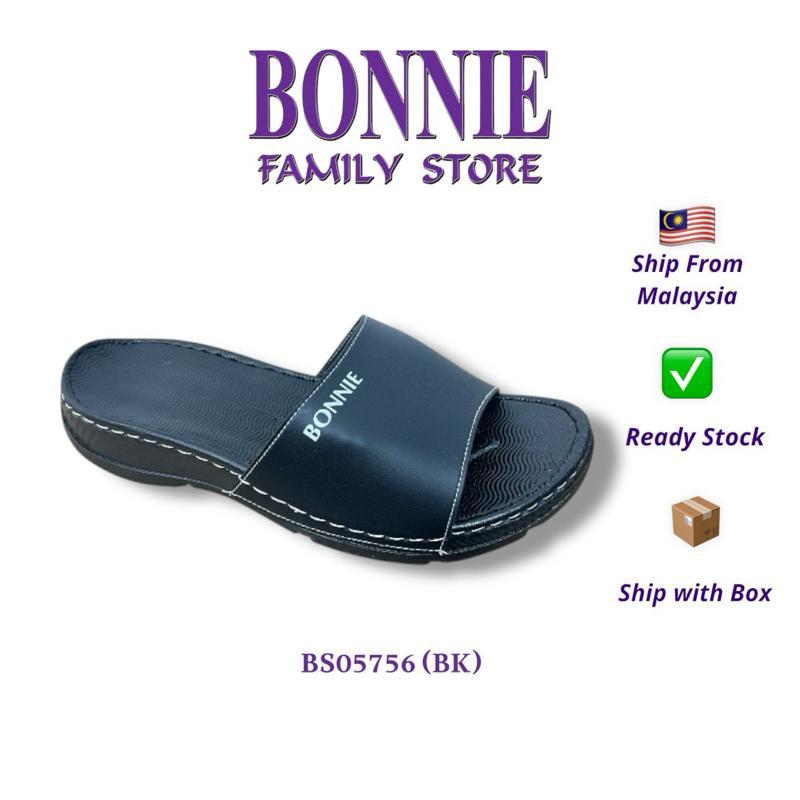 BONY HJ10412 รองเท้าแตะ KASUT FLAT WANANNA LASTAK ANTI SLIP สําหรับสวมใส่ทุกวัน, KASUAL , RAYA