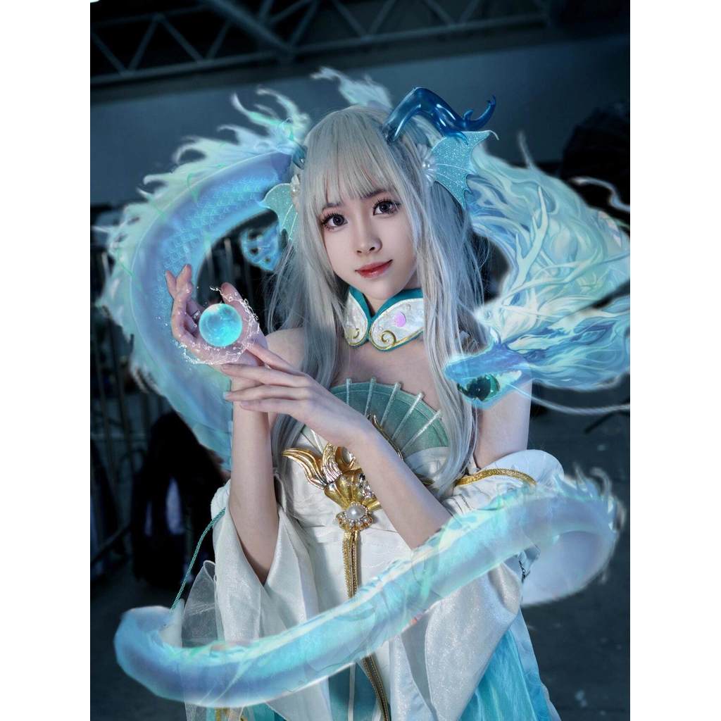 Xi Shi Youlong Qingying cos Xi Shi Youlong Qingying cos เสื้อผ้า Xi Shi Youlong Qingying วิกผม Xi Sh