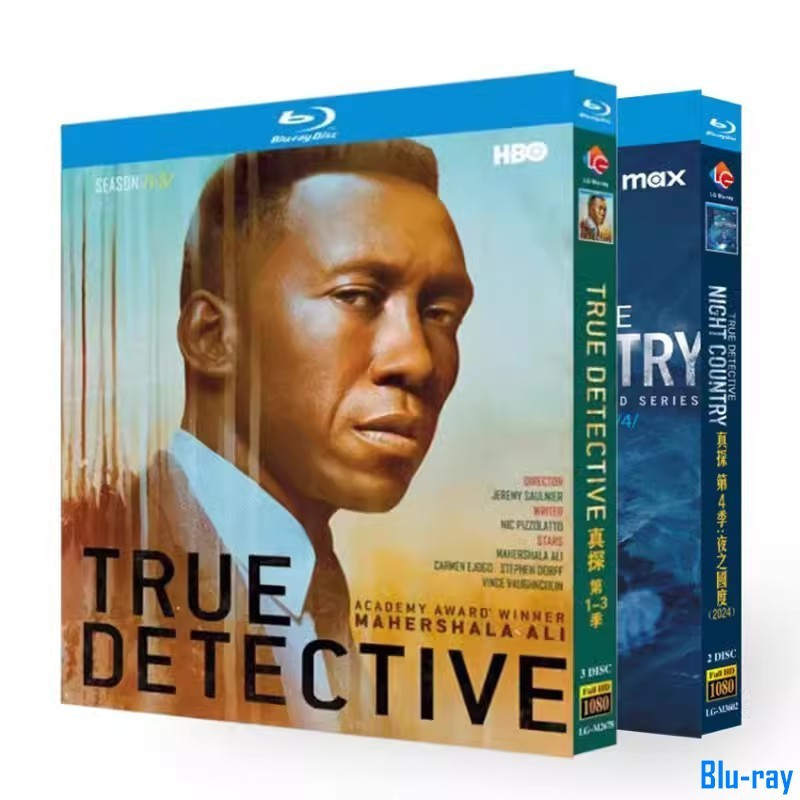 [BRAND NEW SEALED] American Drama True Detective Season 1-4(2014-2024) 5-Disc Blu-ray Boxed