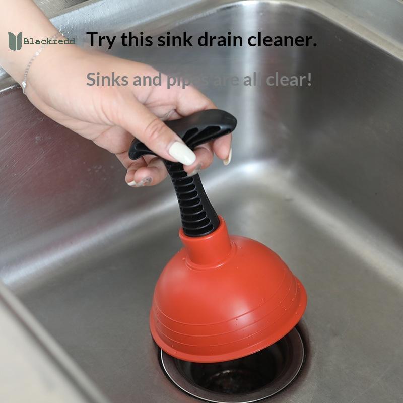 BRED ห้องน้ําถ้วย Plunger Plunger Plunger ที่มีประสิทธิภาพ Slip Proof Handle ที่มีประสิทธิภาพท่อระบา