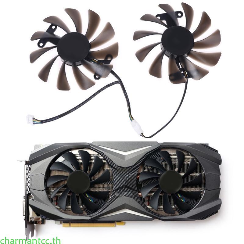 Charmantcc GAA8S2U 4Pin GPU Cooler พัดลมสําหรับ ZOTAC 1070 GTX 1070Ti 1080Ti AMP