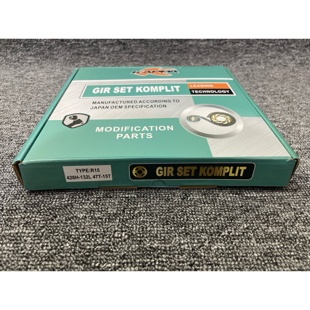 ชุดเกียร์ GIR SET KAPPA CHAIN PACKAGE YAMAHA R15 OLD OLD R15 V2 VIXION NVA NVL TFL TFL TFL