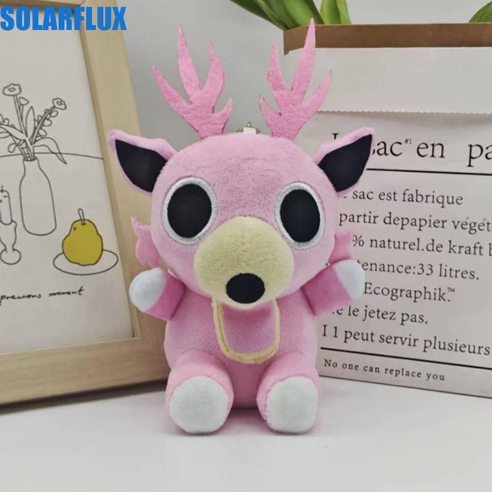 SOLARFLUX 99 Nights In The Forest อุปกรณ์ต่อพ่วงของเล่น,เกมตลก PP Cotton Deer Plush Doll,เกม 99 Nigh