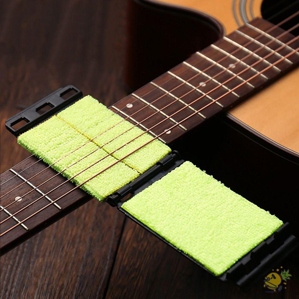 Wxdx.ไทย กีตาร์สตริงทําความสะอาด,แปรงผ้าไมโครไฟเบอร์กีตาร์ทําความสะอาดผ้า,ผ้านุ่มเครื่องดนตรีอุปกรณ์ผ้าเฟรตบอร์ดเครื่องมือกีตาร์อุปกรณ์บํา