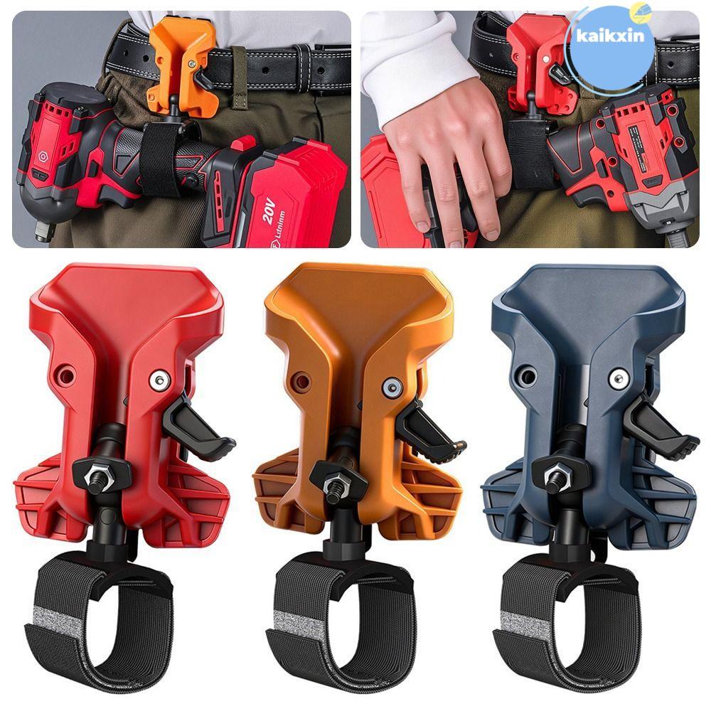 COOLSO Power Tool แขวนเอว, คลิปหนีบเข็มขัดยึดสว่านแบบปลดเร็วแบบล็อคตัวเอง, ความแข็งสูงในทางปฏิบัติ, ที่วางเครื่องมือแบบตะขอเร็ว, แอพพลิเคชั่นแขวนเอว